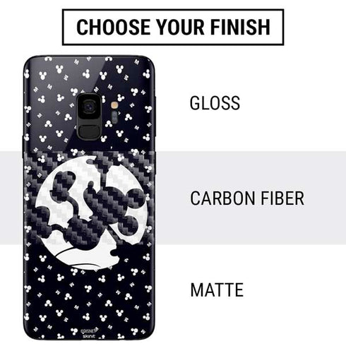 Disney Mickey Mouse Falling Silhouette Galaxy S9 Skin